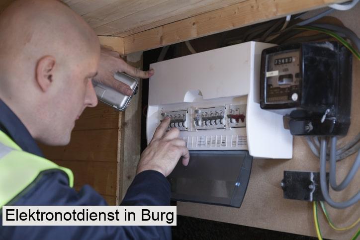 Elektronotdienst in Burg